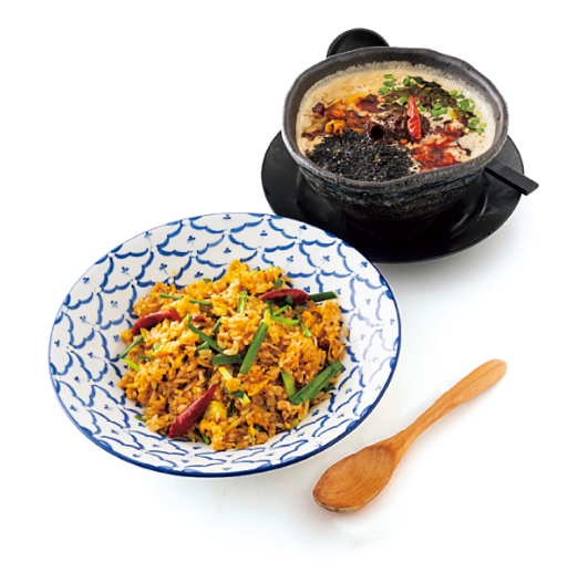 担々麺レッドの台湾チャーハンセット