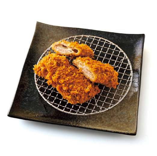 たっぷりチーズのヒレかつ