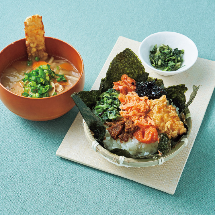 オールスター7ごちそう満腹むすび