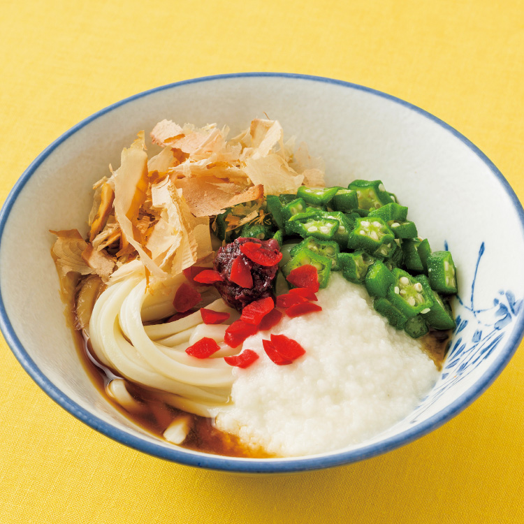 ねばとろ梅ぶっかけ