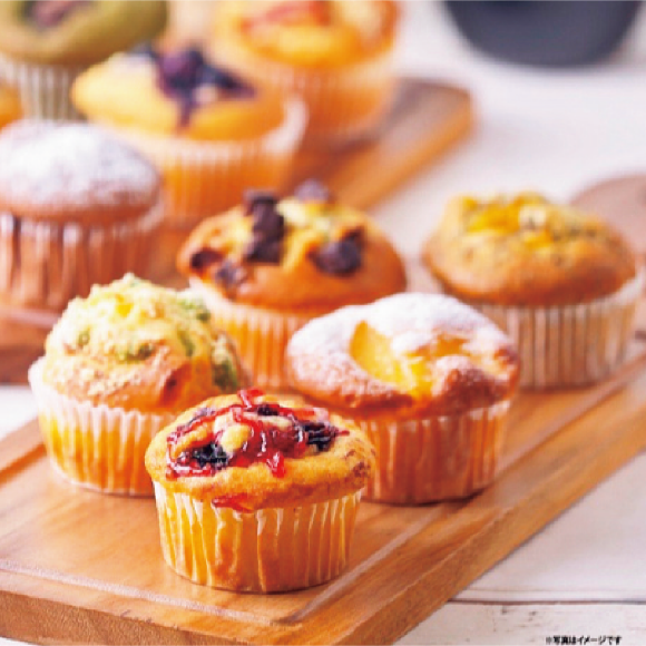 焼き立てマフィン