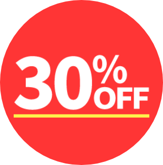 30%オフ