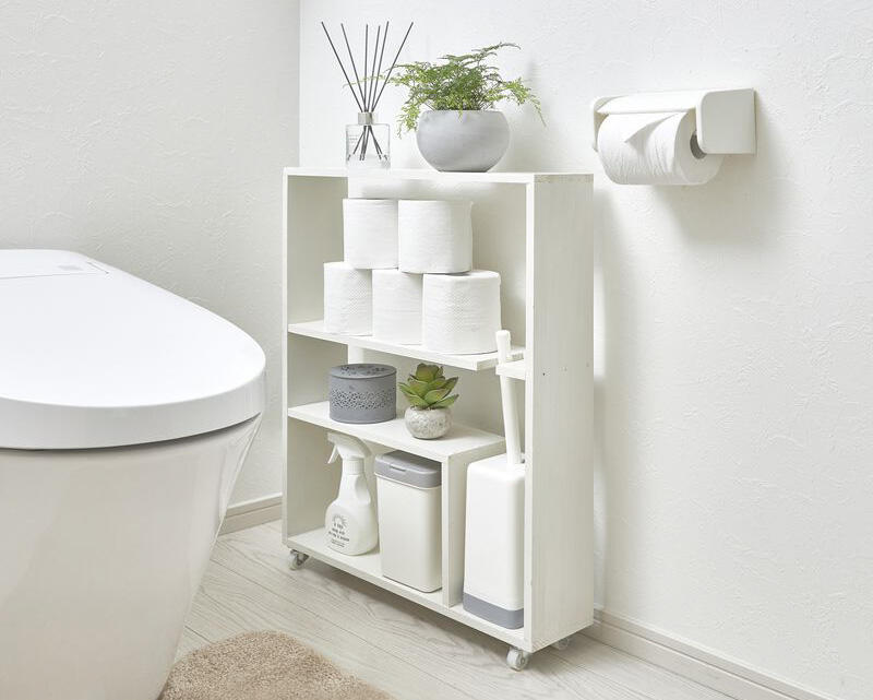 【カインズ工房】トイレ収納シェルフ2段(予約制)サムネイル画像