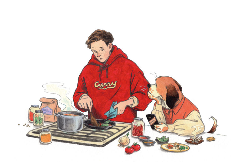 『広島カレーフェスティバル by ペコマガ』のイメージイラスト