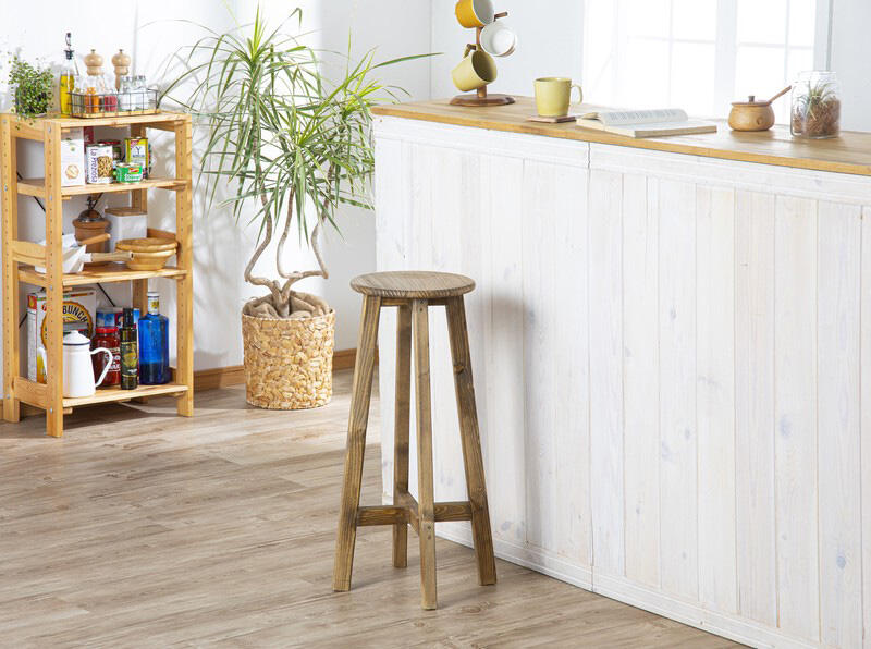 『継手でつくるカウンターチェア』の完成イメージ写真