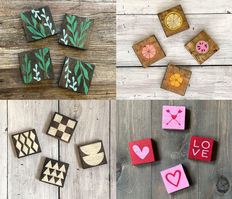 『ステンシルコースター』の完成イメージ写真