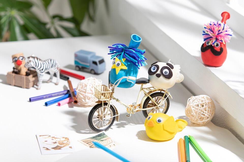 『ふうせん人形』の完成イメージ写真