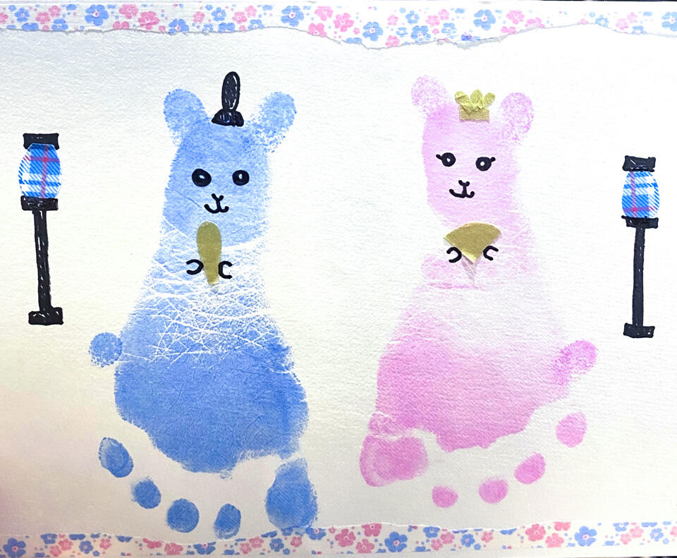 『ひなまつりワークショップ』の完成イメージ写真