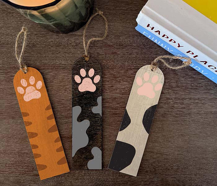 『ブックマーク にゃん祭りバージョン』の完成イメージ写真