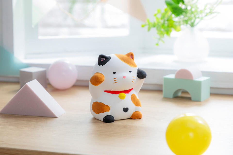 『にゃん素焼きペイント』の完成イメージ写真