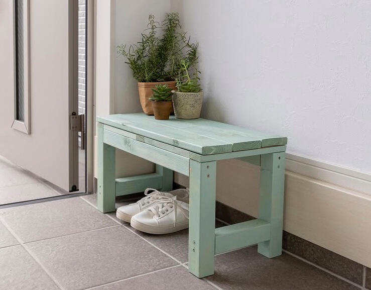 『ミニベンチロング』の完成イメージ写真