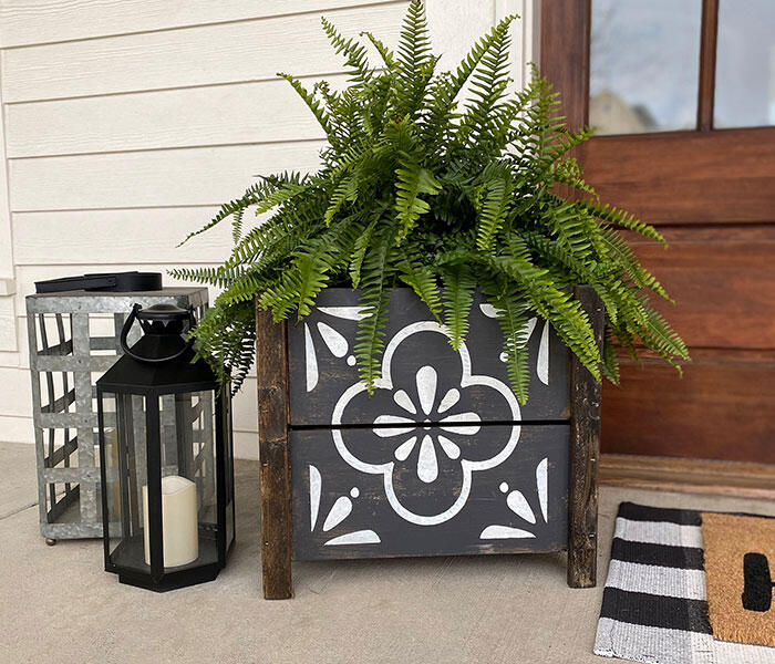 【カインズ工房】Board & Brush  ボックスプランター(予約制)