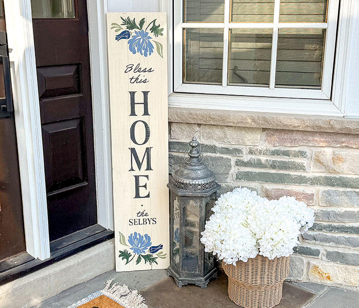 【カインズ工房】Board & Brush ポーチサインボード(予約制)