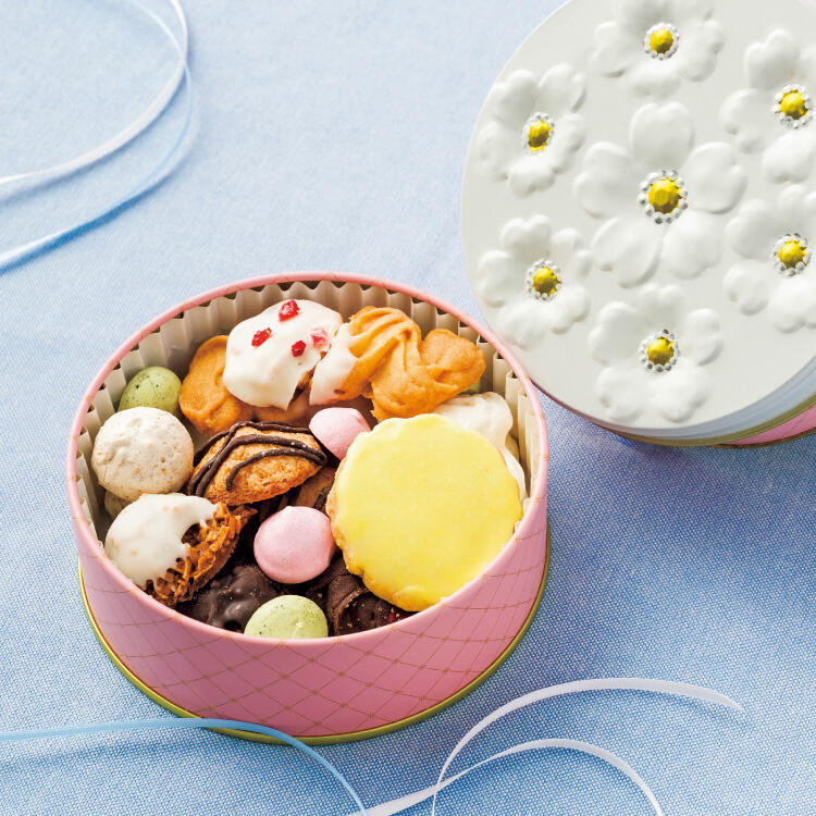 レクト店限定  オリジナルクッキー缶