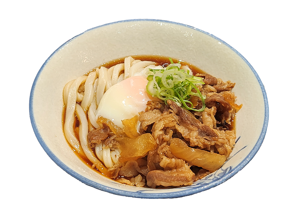 【元祖セルフうどんの店 竹清】牛肉温玉ぶっかけうどん