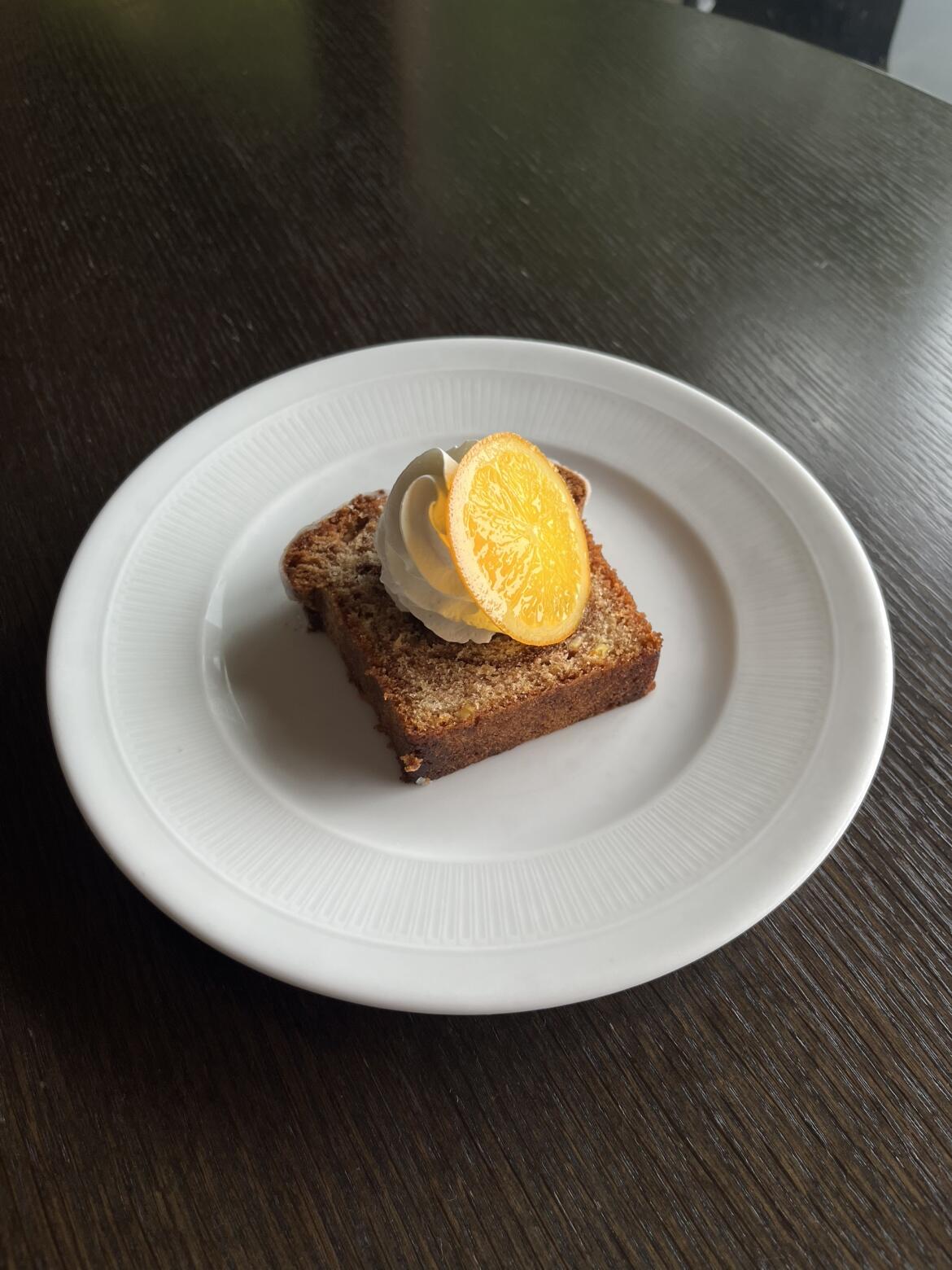 ネーブルオレンジとチョコのパウンドケーキ