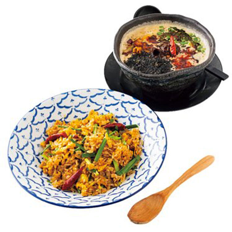 担々麺レッドの台湾チャーハンセット