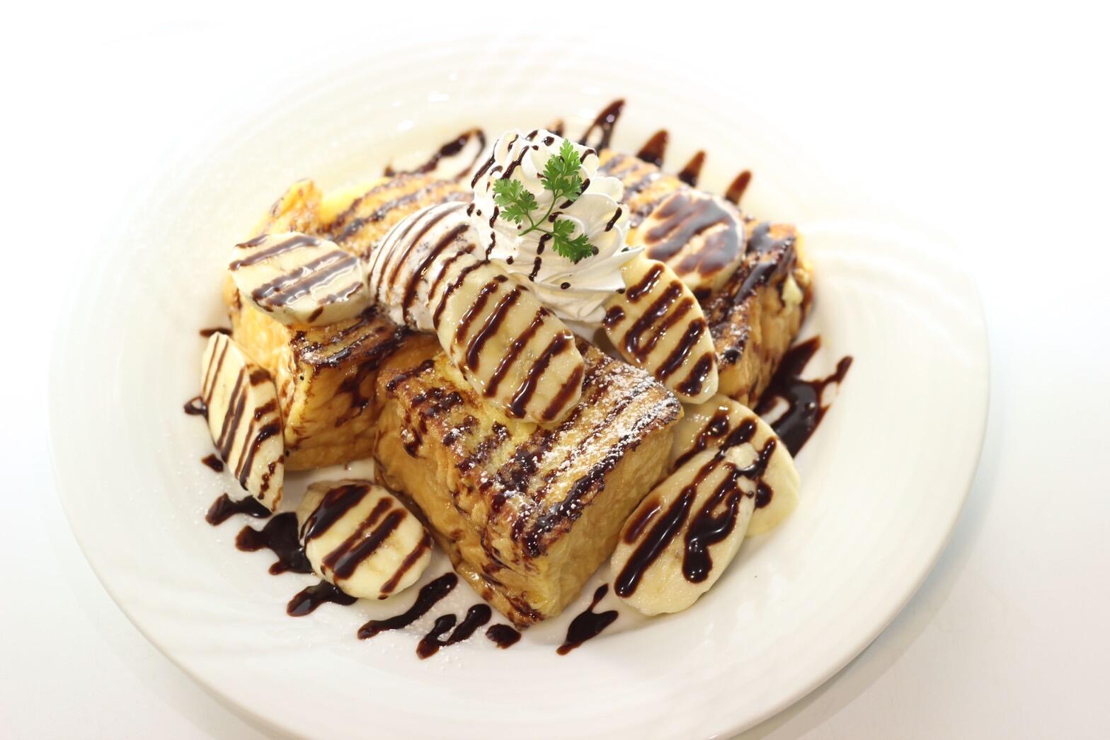 バナナチョコフレンチトースト