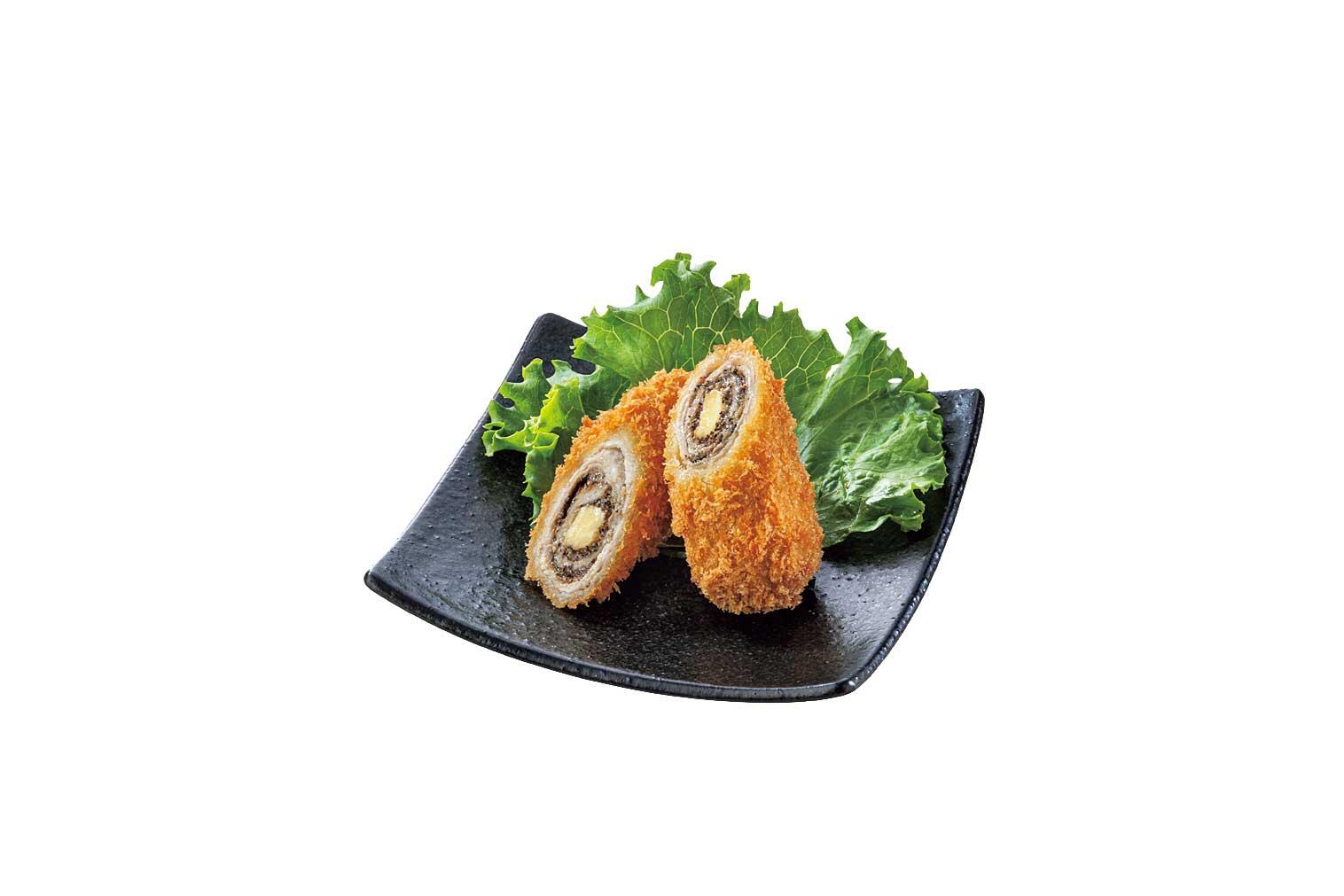 ブラックペッパーチーズ巻きかつ