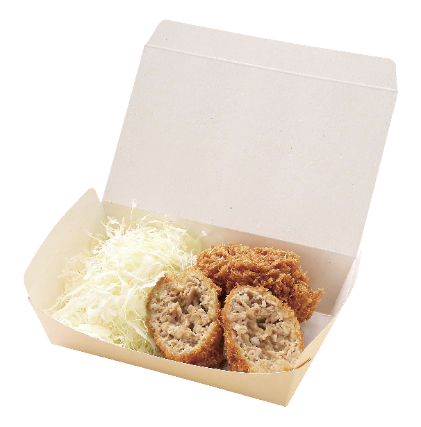 粗挽きメンチかつ2個入り