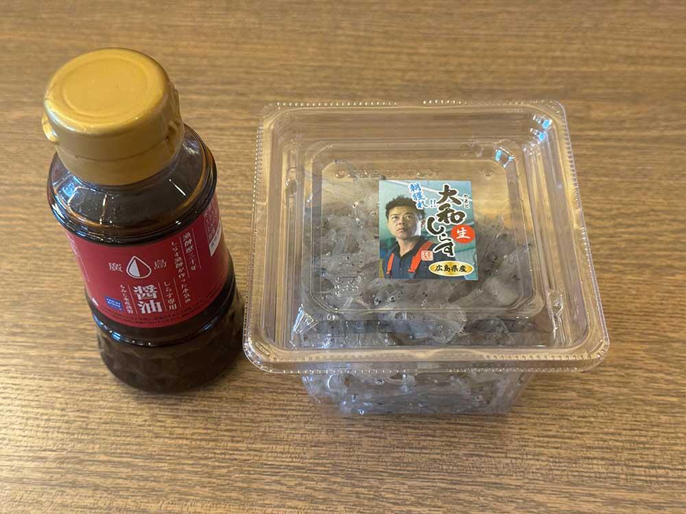 【SEALAS FACTORY】お得なセット販売（朝獲れしらす1パックとしらす専用醤油）