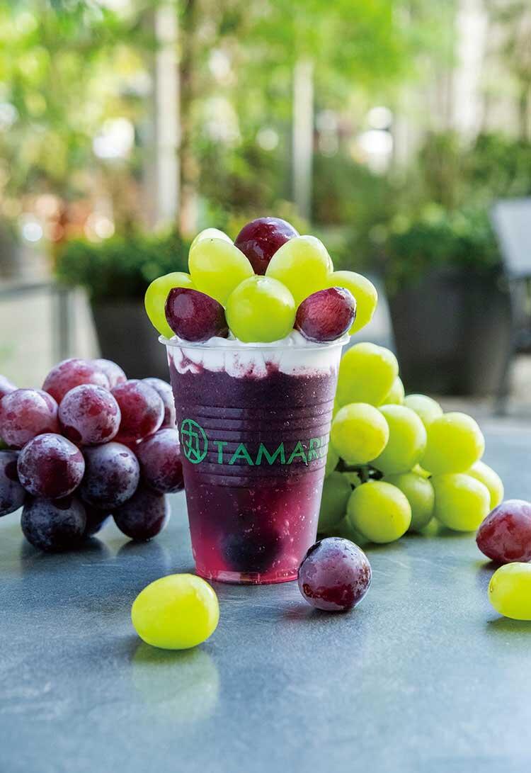 ぶどうスムージーパフェ・極（きわみ）