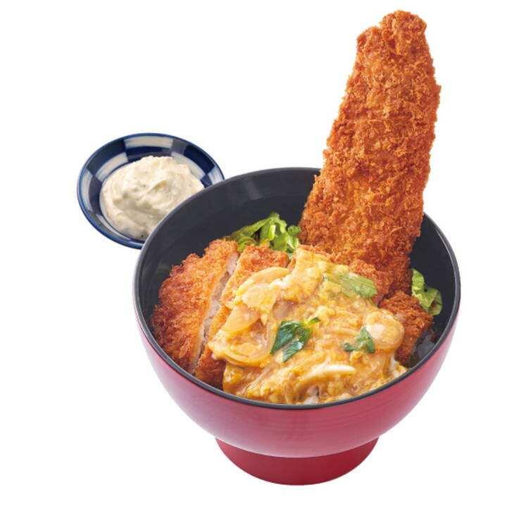 ジャンボたらカツ丼