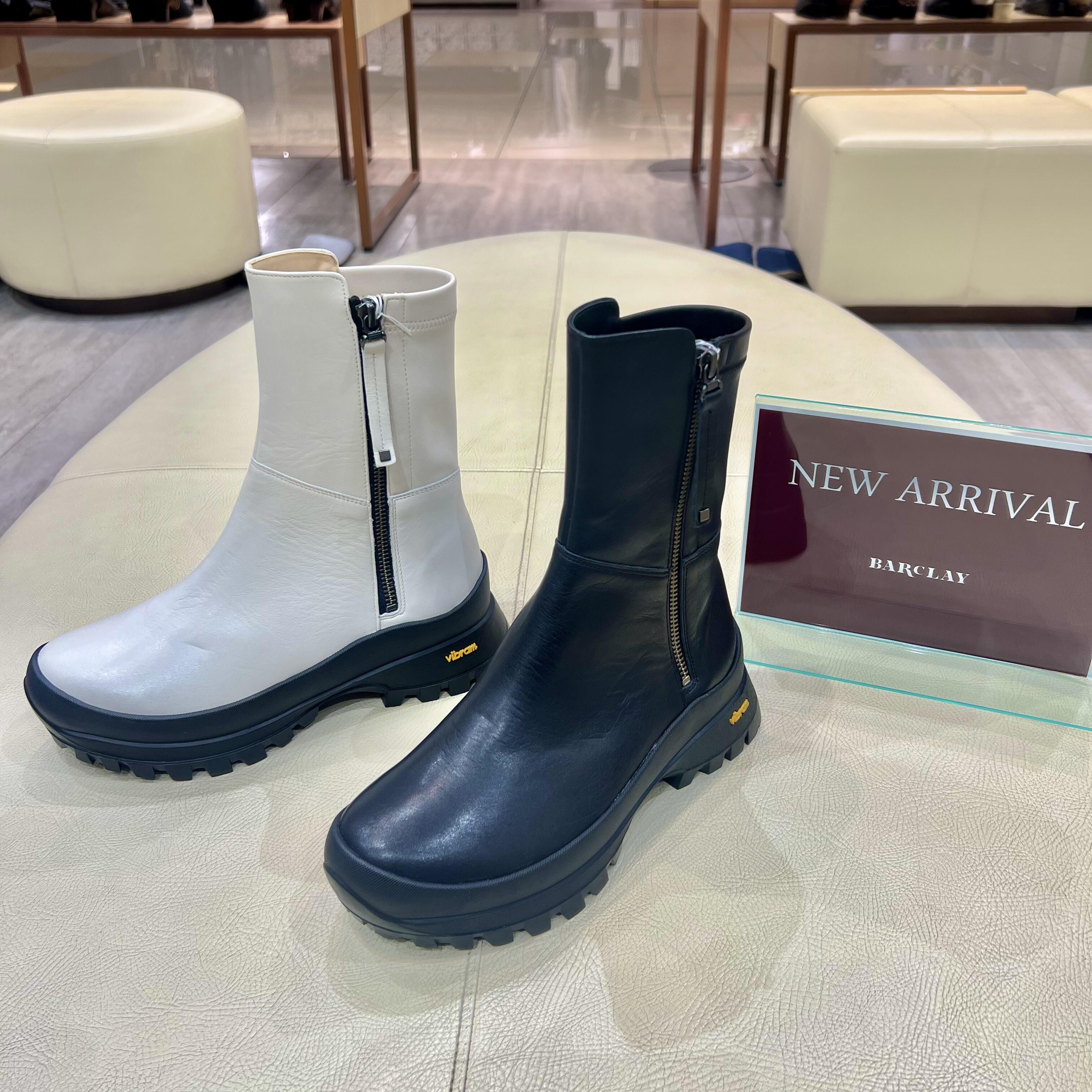 BwithBアウトレット】BARCLAY vibramソールショートブーツ│ショップ 
