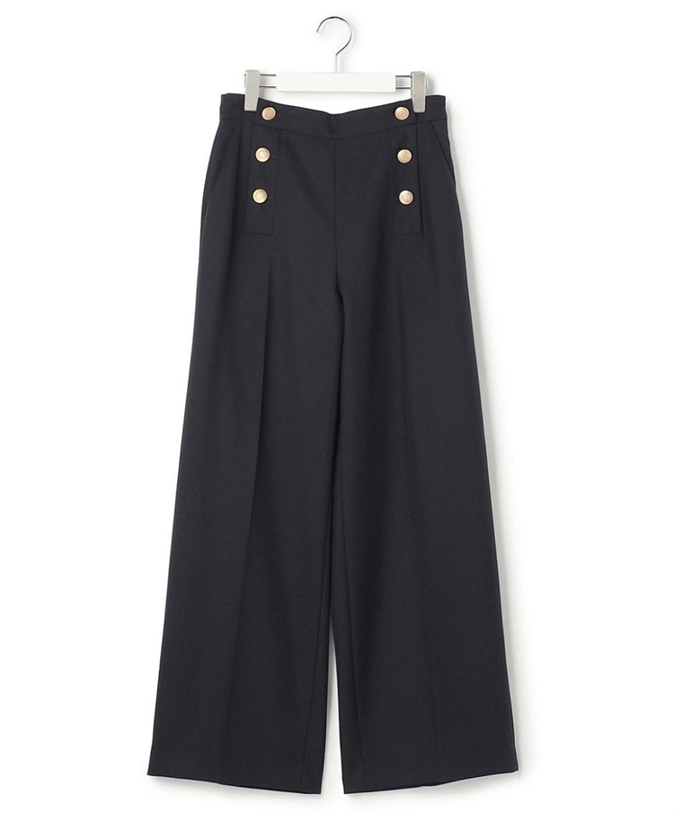 【23区】TWギャバジン ワイドパンツ