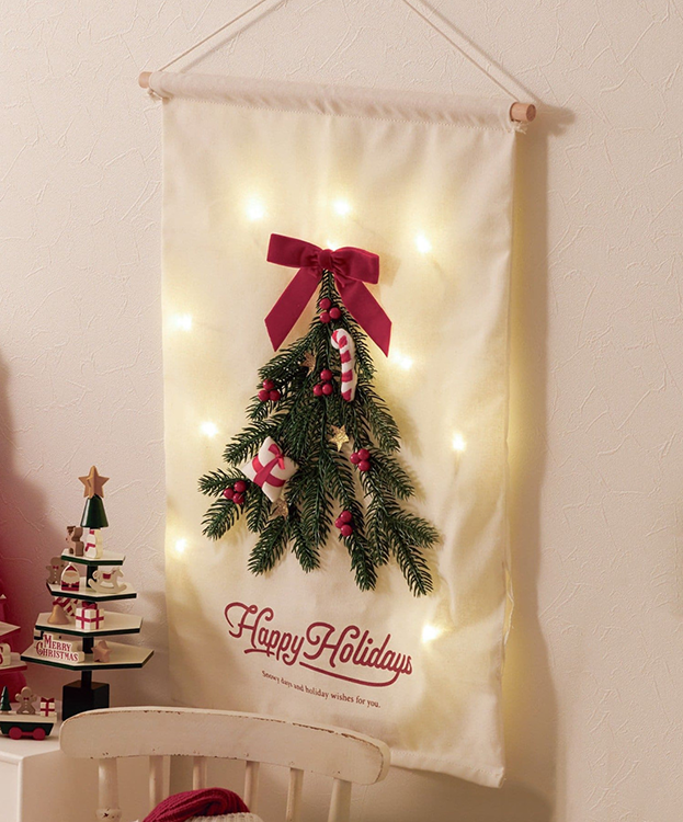 【3COINS＋plus】光る立体タペストリー