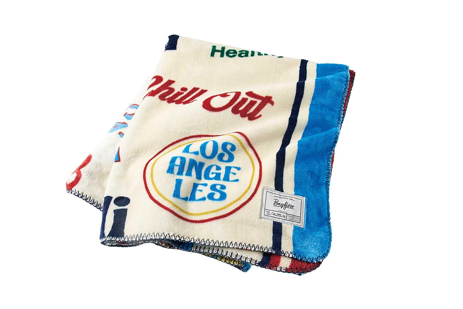 【BAYFLOW】BFフリースブランケット M