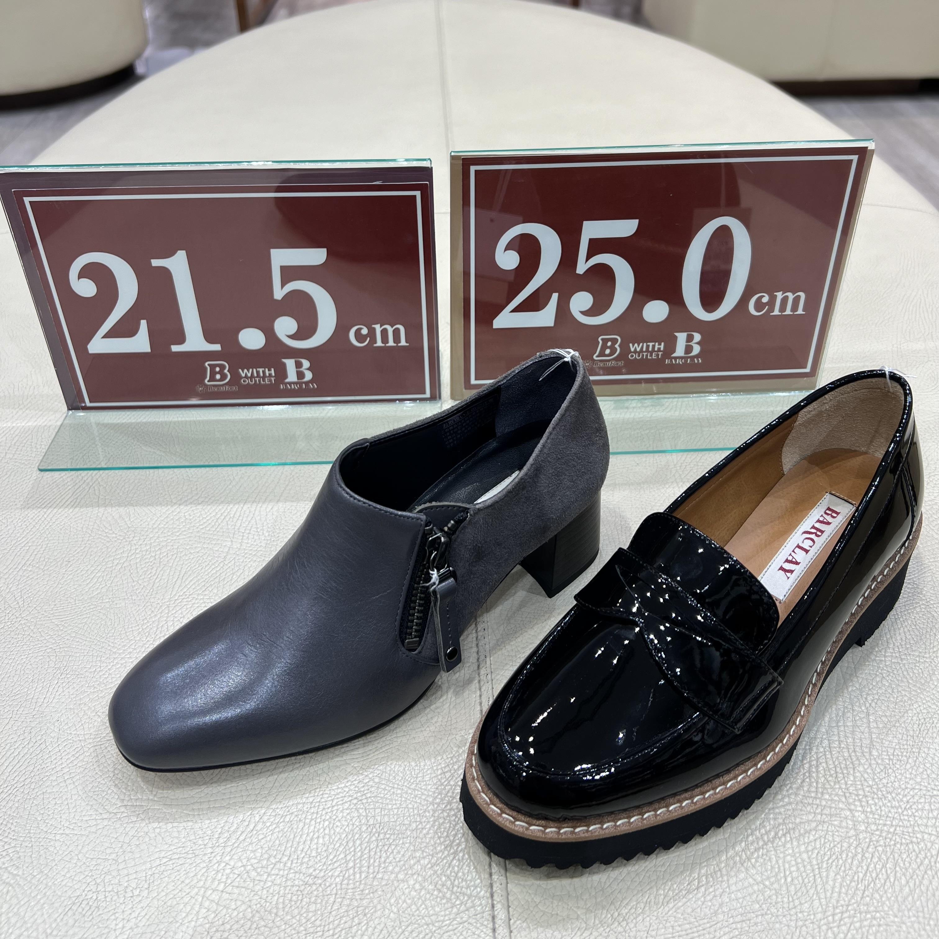 【BwithBアウトレット】BARCLAY 21.5cm  25.0cm