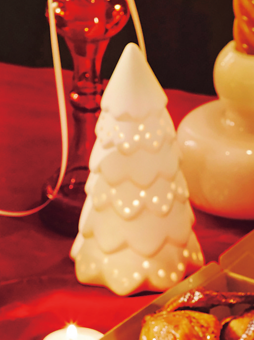 【カインズ】ホワイトオブジェ(スノーツリー)