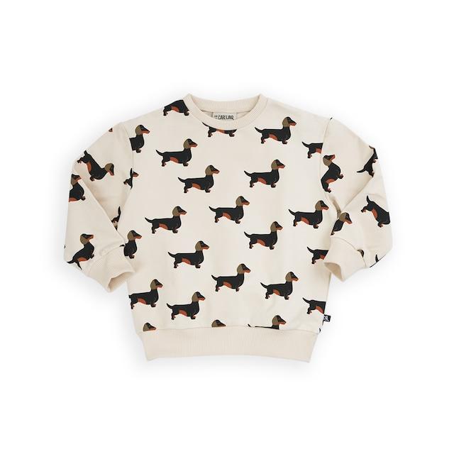 【comune by puppy】【CARLIJNQ カーラインク】　Dachshund - sweater AW23-DOG100