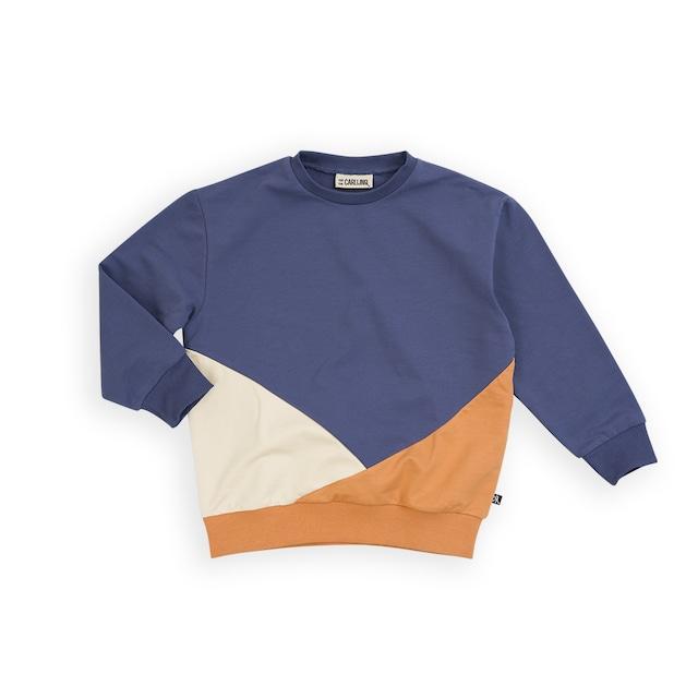 【comune by puppy】【CARLIJNQ カーラインク】　Basic - sweater color block AW23-BSC083