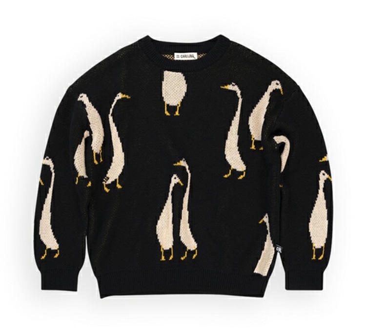 【comune by puppy・StompStamp】［CARLIJNQ］Ducks Sweater