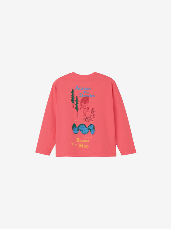 【comune by puppy・StompStamp】ロングスリーブアクティブウォーターグラフィックティー