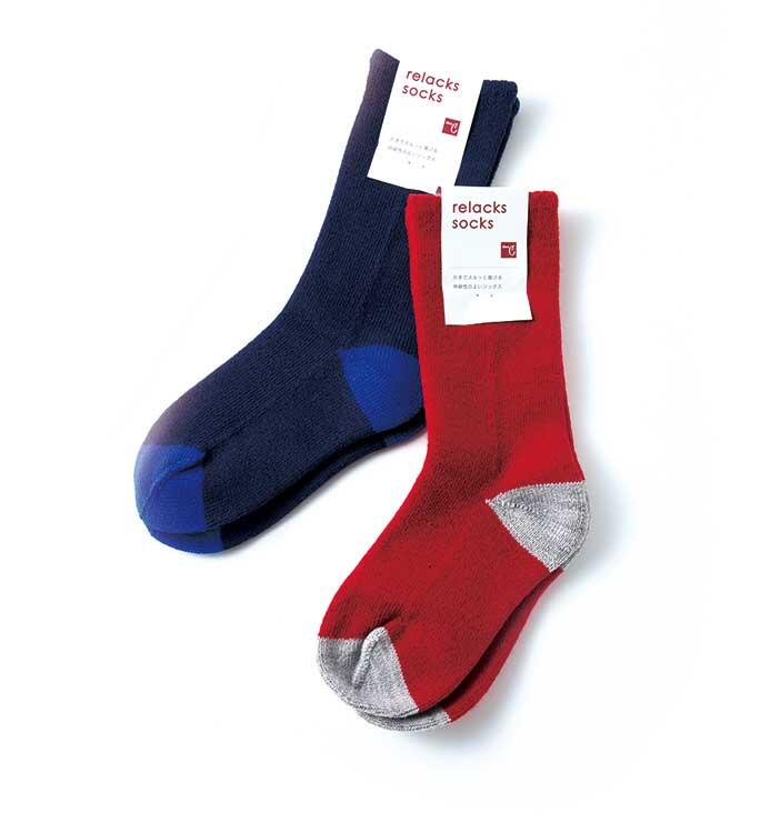 【ドゥ・セー】relacks  ソックス （ウール）