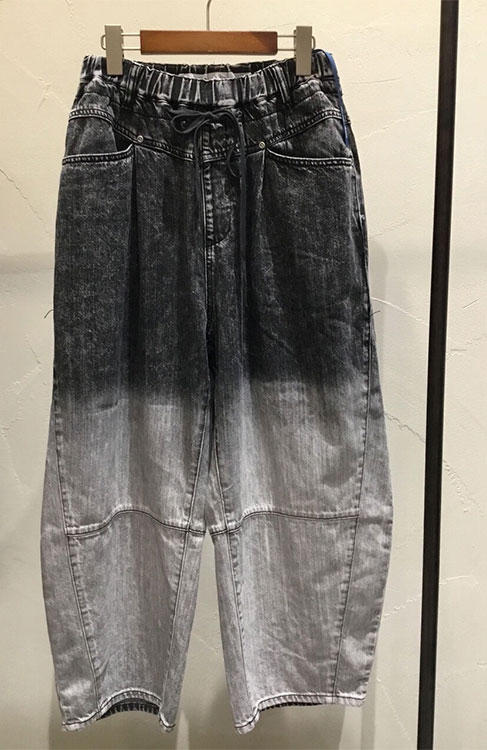 【ニコアンド】EASY BARREL　DENIM2