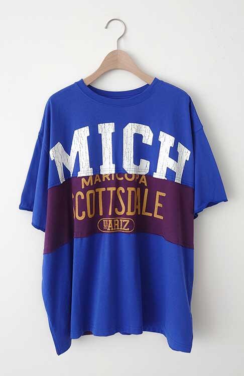 【SM2 keittio】(接触冷感 )リメイク風Tシャツ