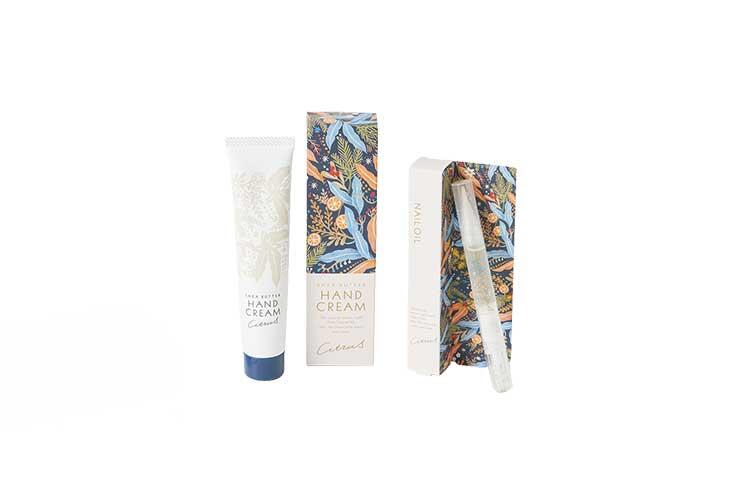 【HIROSHIMA TｰSITE　生活の木】シアバターハンドクリーム シトラス(45g)、ネイルオイル シトラス(2ml) 2点セット