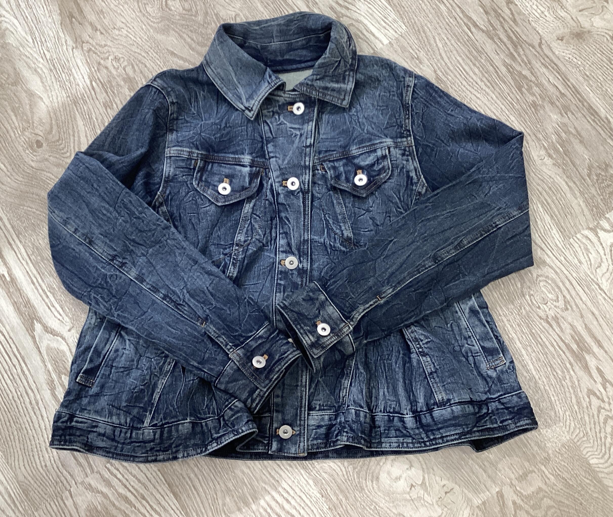 Senio デニムジャケット インディゴ 3L 楽天市場】【中古】EESETT＆CoREMAKE DENIM JACKET リメイク